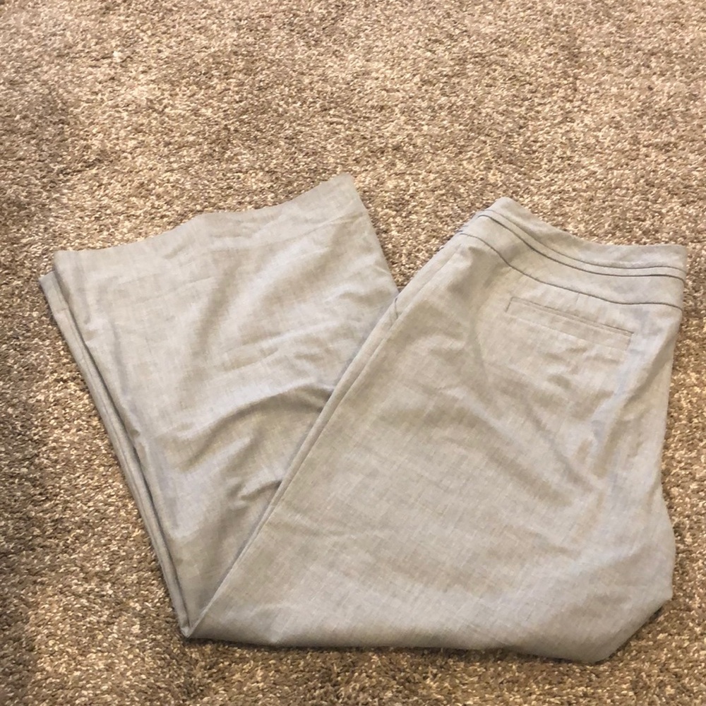 NWOT The Limited Wide Leg Gray Pants